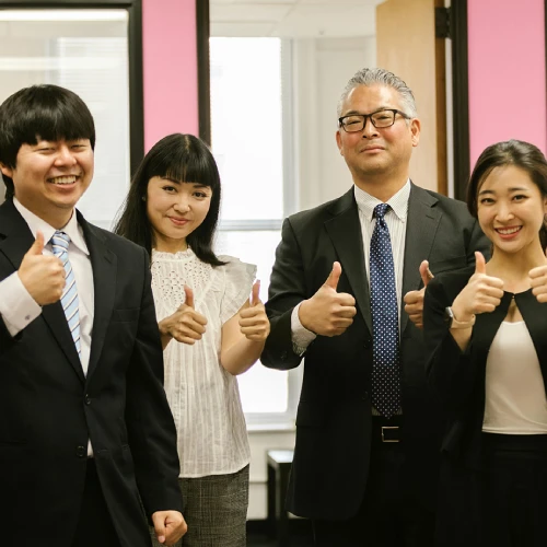 Supportive group English lessons where students learn and grow together.